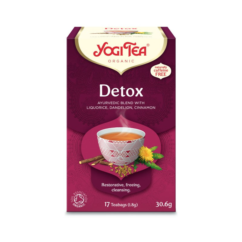 YOGI TEA Detox tea for cleansing the body N17