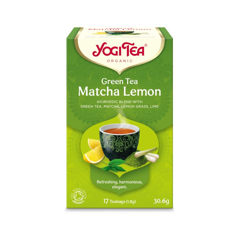 YOGI TEA Matcha green tea with lemon N17