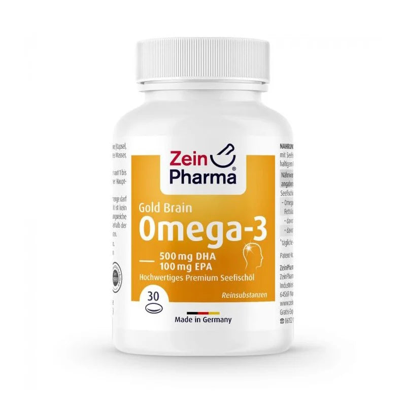 ZEINPHARMA Omega-3 Gold Brain capsules N30