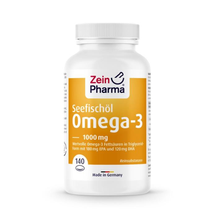 ZEINPHARMA Seefischöl Omega-3 1000 mg capsules N140