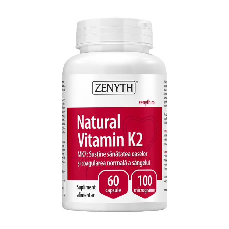 ZENYTH Natural Vitamin K2 capsules N60
