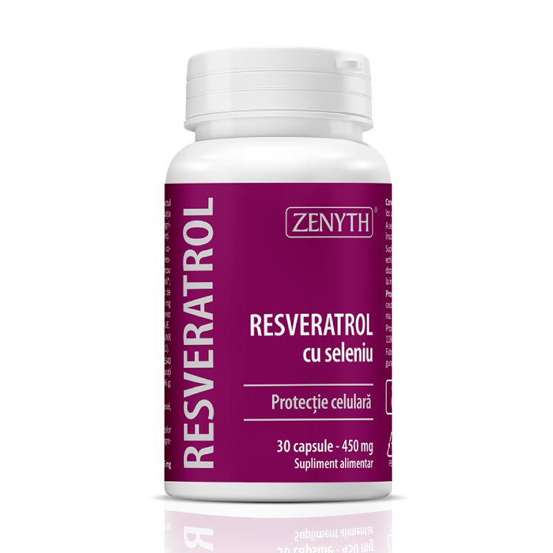 ZENYTH Resveratrol with selenium capsules N30