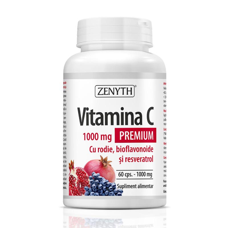 ZENYTH Vitamin C 1000 mg Premium capsules N60