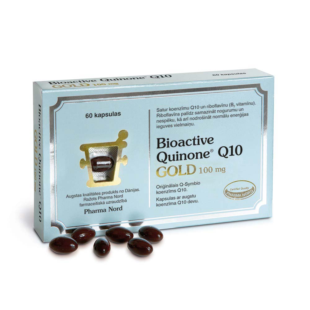 Bioactive Quinone Q10 Gold 100 Mg capsule N60
