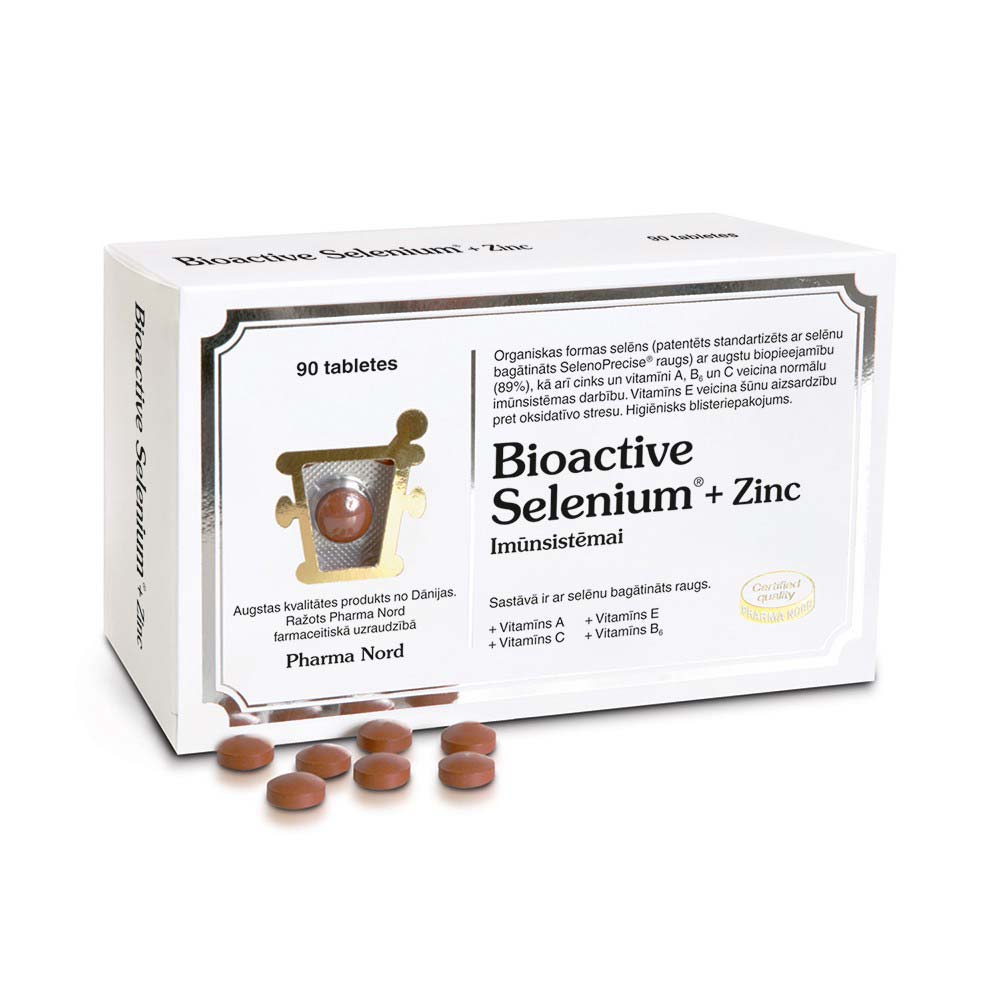 Bioactive Selenium+Zinc tablets N90