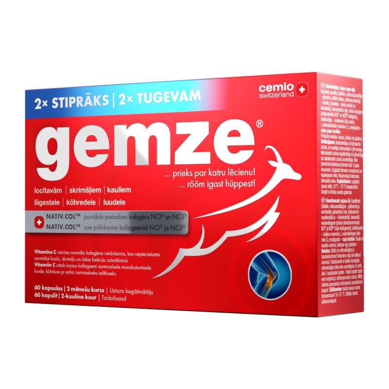 CEMIO Gemze 2x stronger capsules N60
