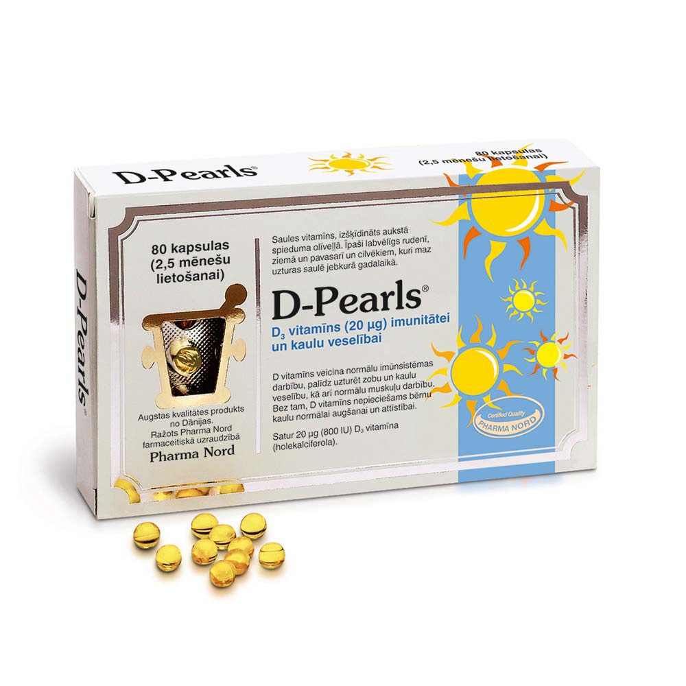 D-PEARLS Capsules N80