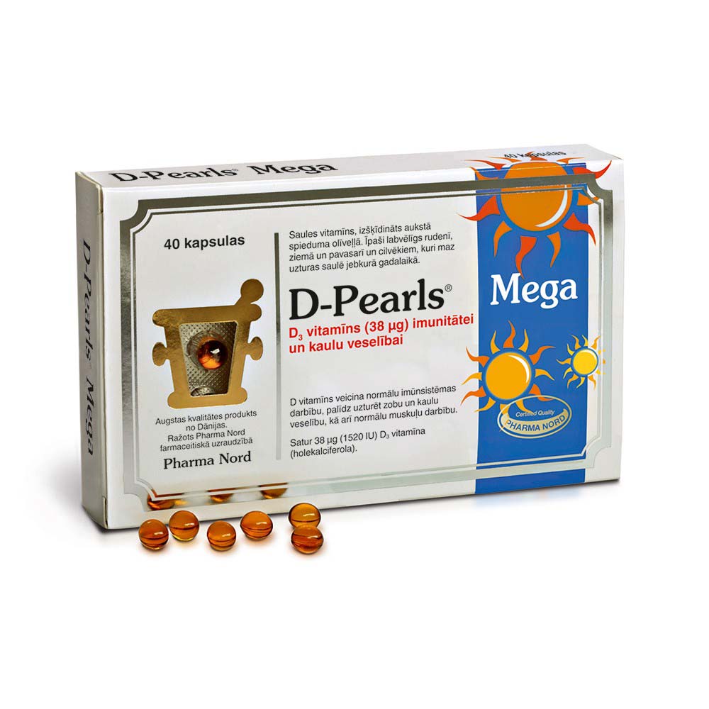 D-Pearls Mega Capsules N40