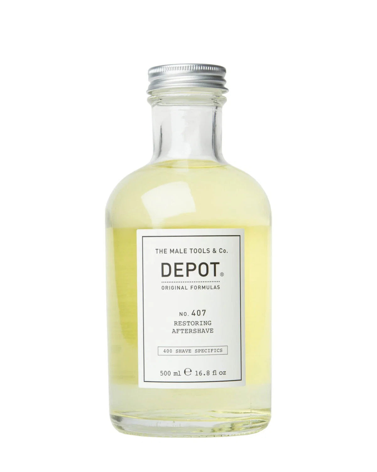 Depot, 400 Shave Specifics No. 407, Pro-Vitamin B5, Restoring & Refreshing, After-Shave Lotion, 500 ml