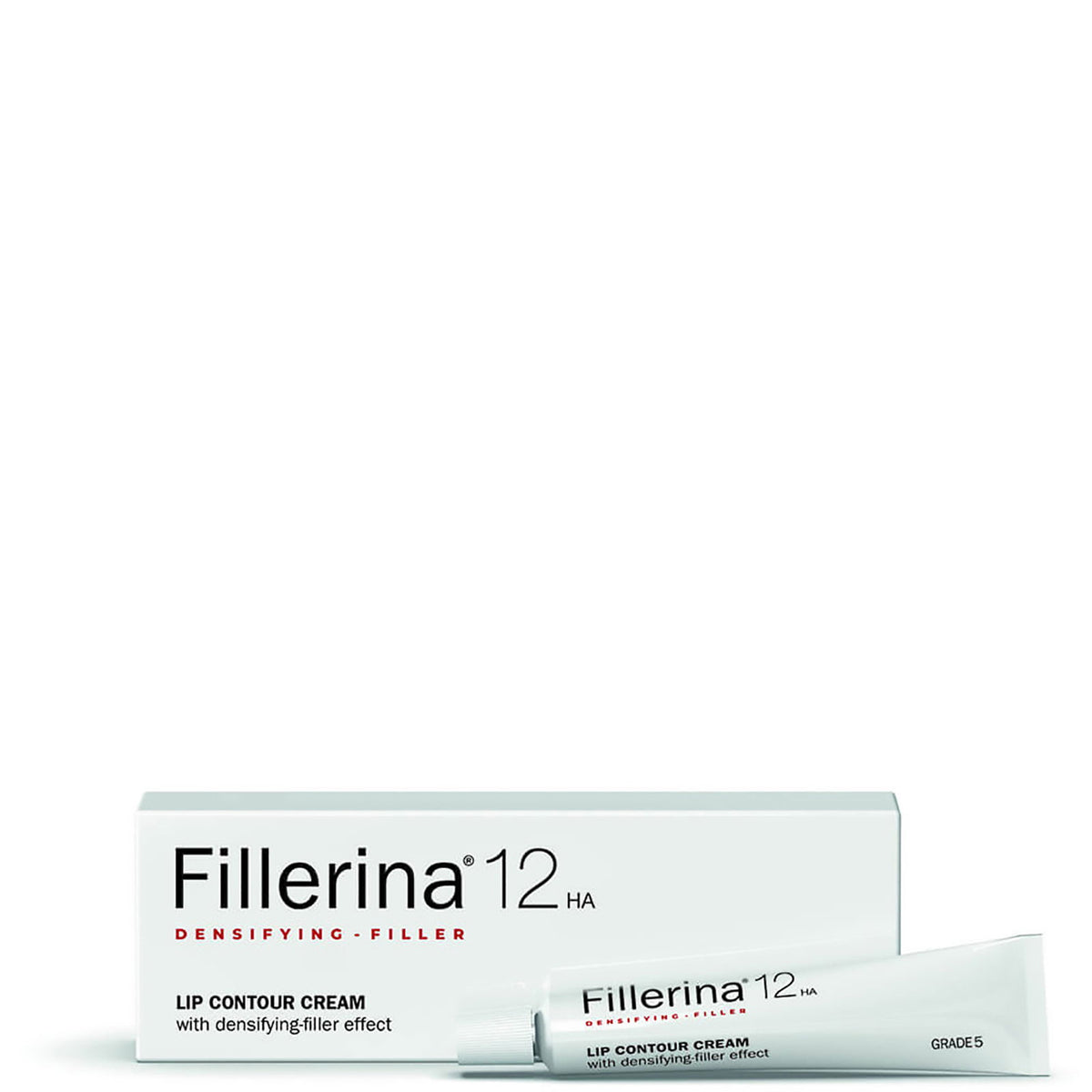 Labo Cosprophar Suisse, Fillerina 12HA Densifying Filler Grade 5, Hydrate & Firm, Cream, For Lips Contour, 15 ml