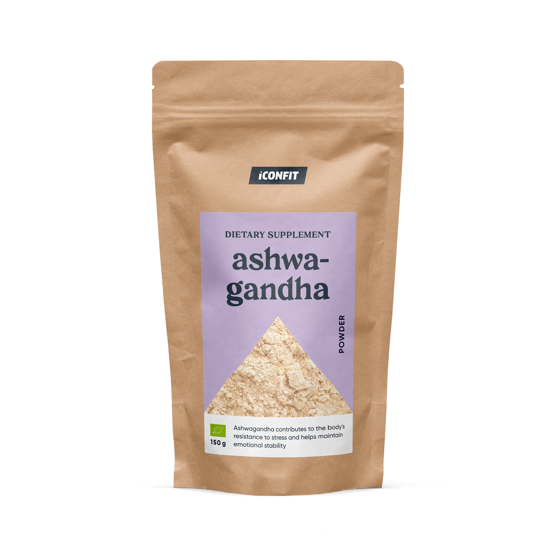 ICONFIT Organic Ashwagandha Powder 150 g