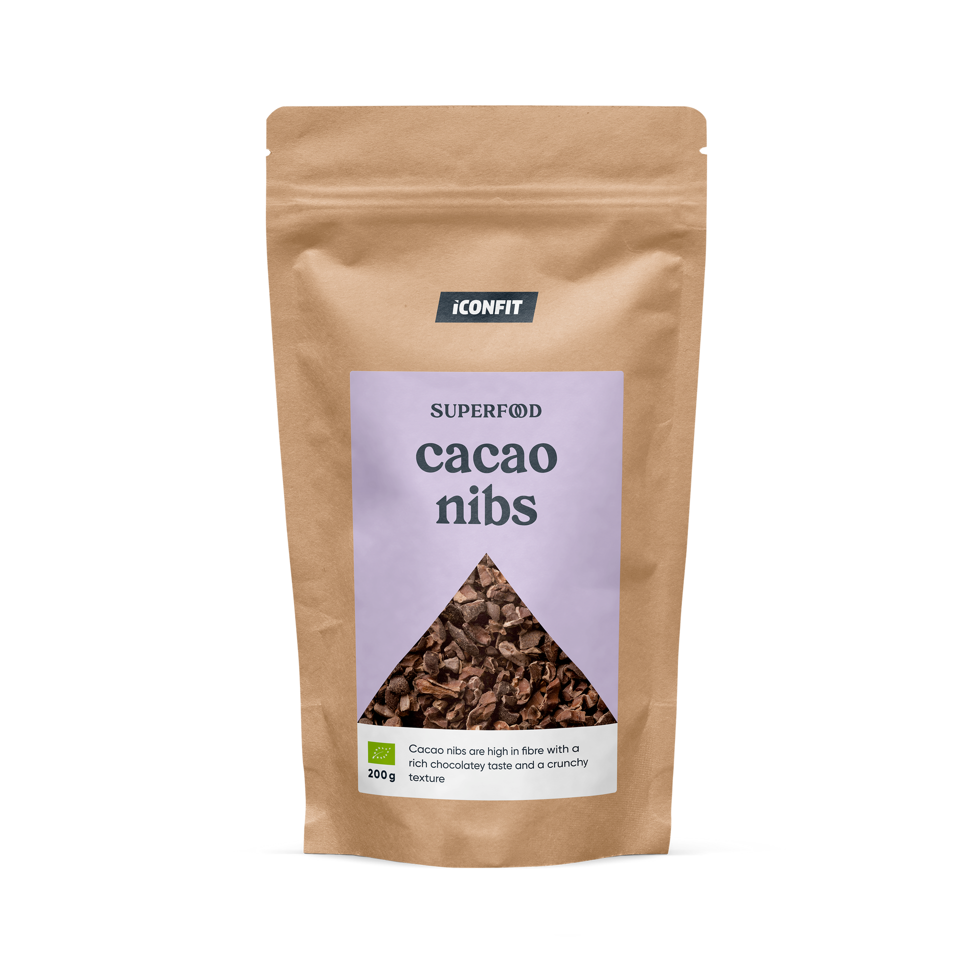 ICONFIT Organic Raw Cacao Nibs 200 g