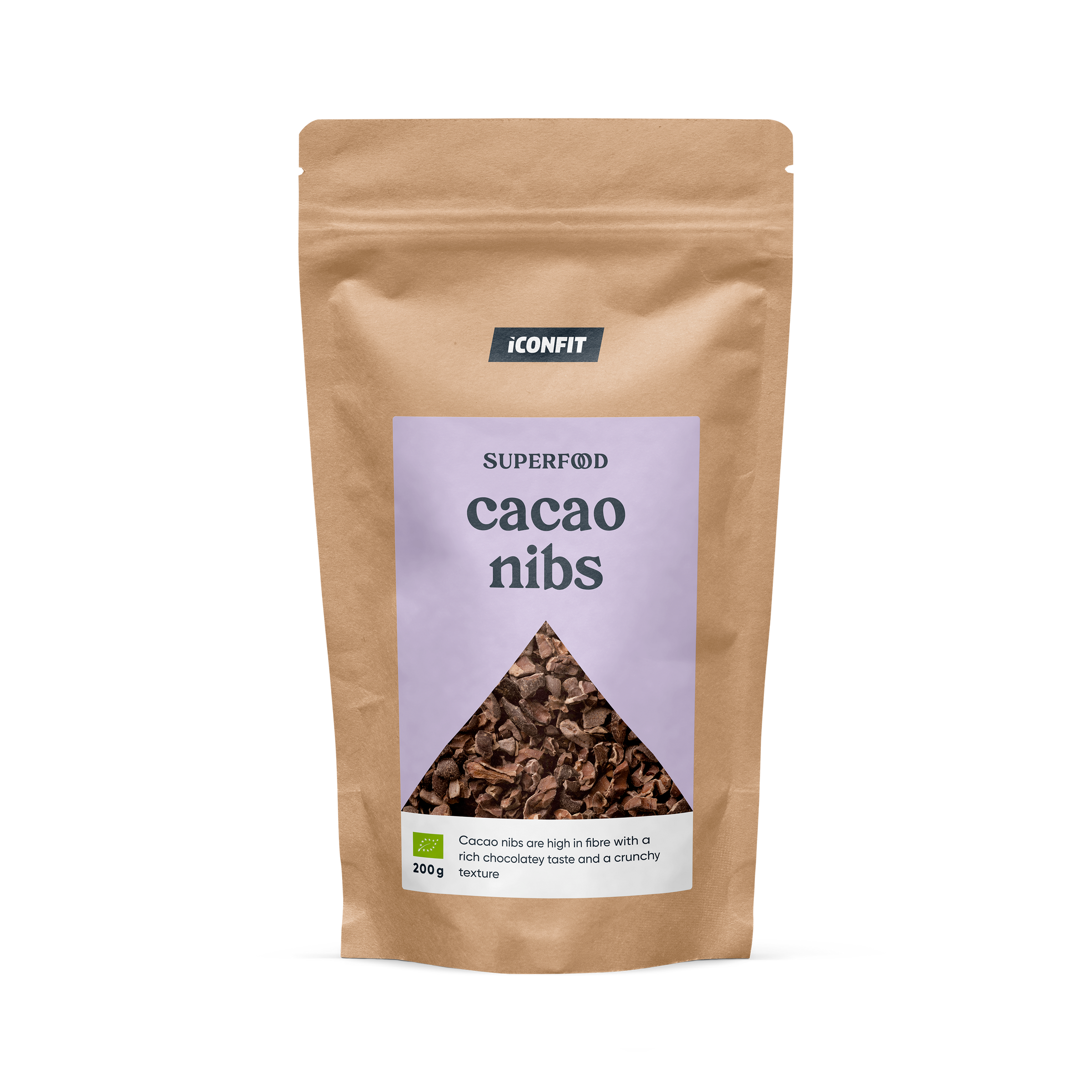ICONFIT Organic Raw Cacao Nibs 200 g