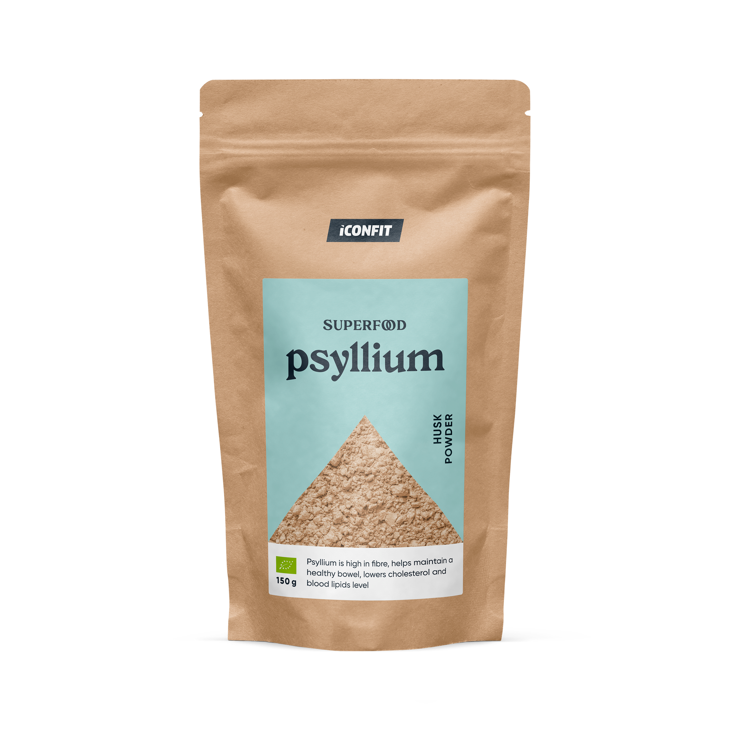 ICONFIT Organic Psyllium Husk Powder 150 g