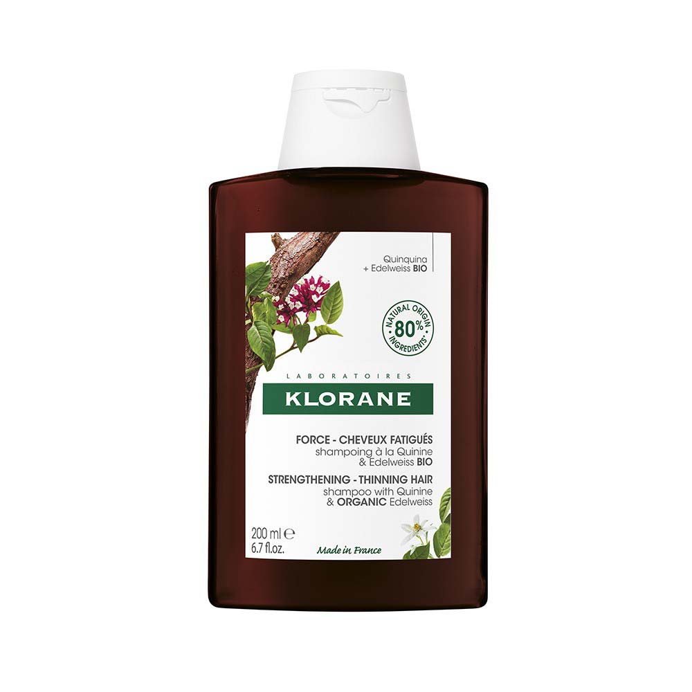 Klorane shampoo with an extract of quinin and Edelweiss 200 ml