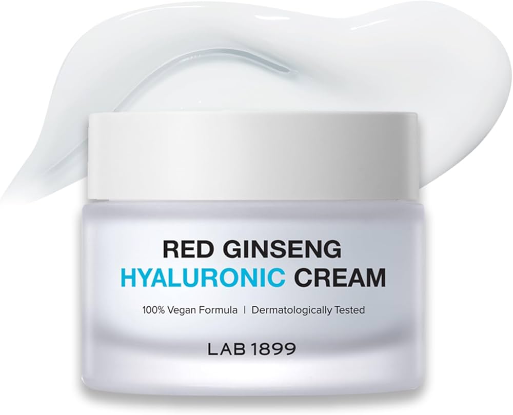 Lab 1899, Red Ginseng, Hyaluronic, Intense Hydration, Cream, For Face, 50 ml