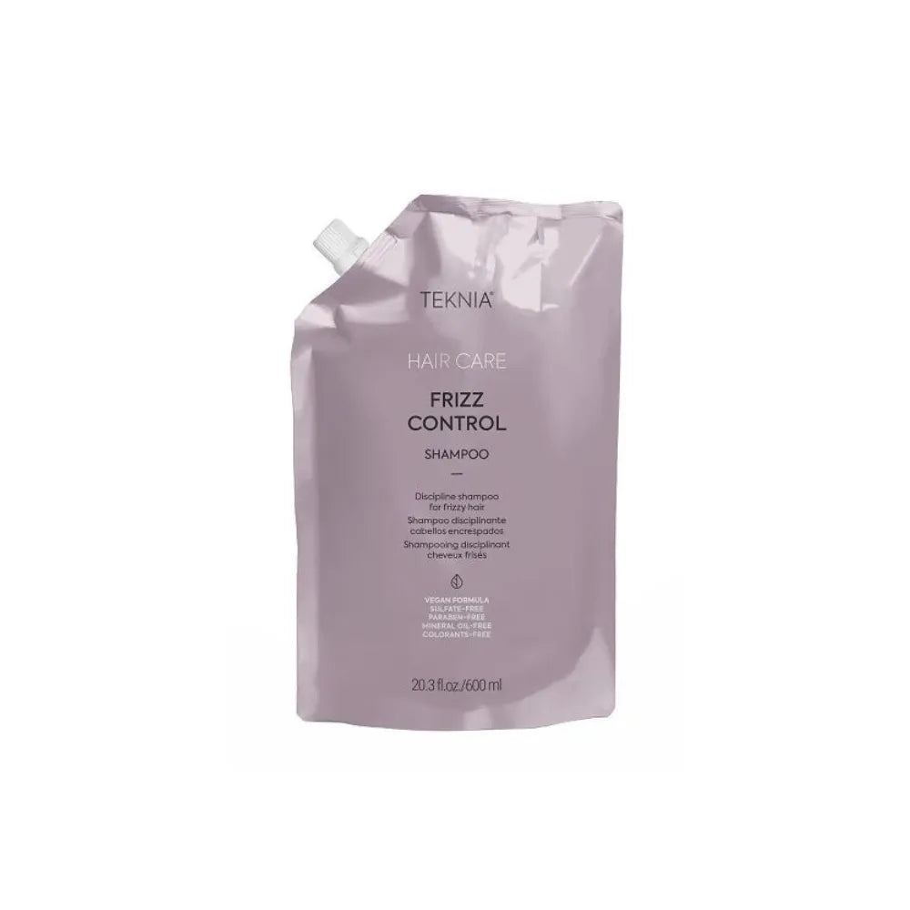 Lakme Teknia Frizz Control Shampoo Refill - NГЎplЕ€ uhlazujГ­cГ­ho ЕЎamponu pro hrubГ© a nepoddajnГ© vlasy 600ml
