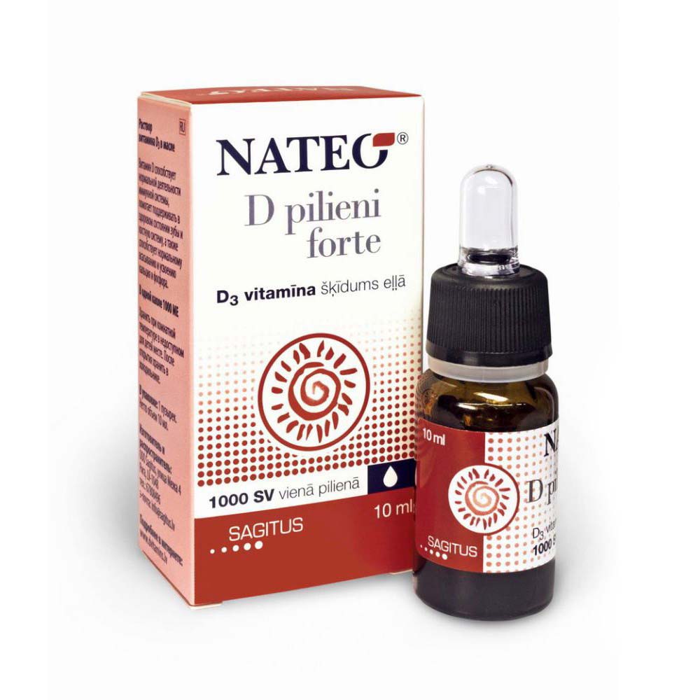 Nateo D Forte 1000 SV drops 10 ml