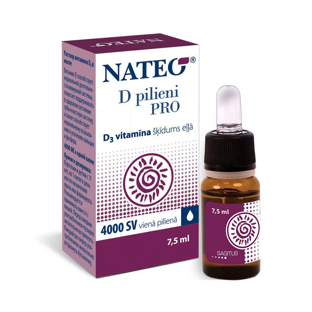 Nateo D Pro 4000 SV drops 7.5 ml