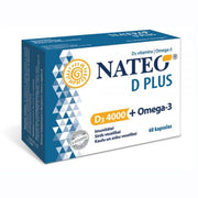 Nateo D3 Plus Omega-3 4000 SV capsules N60
