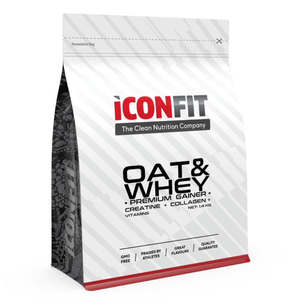 ICONFIT OAT and Whey Premium Gainer - Chocolate 1.5 KG
