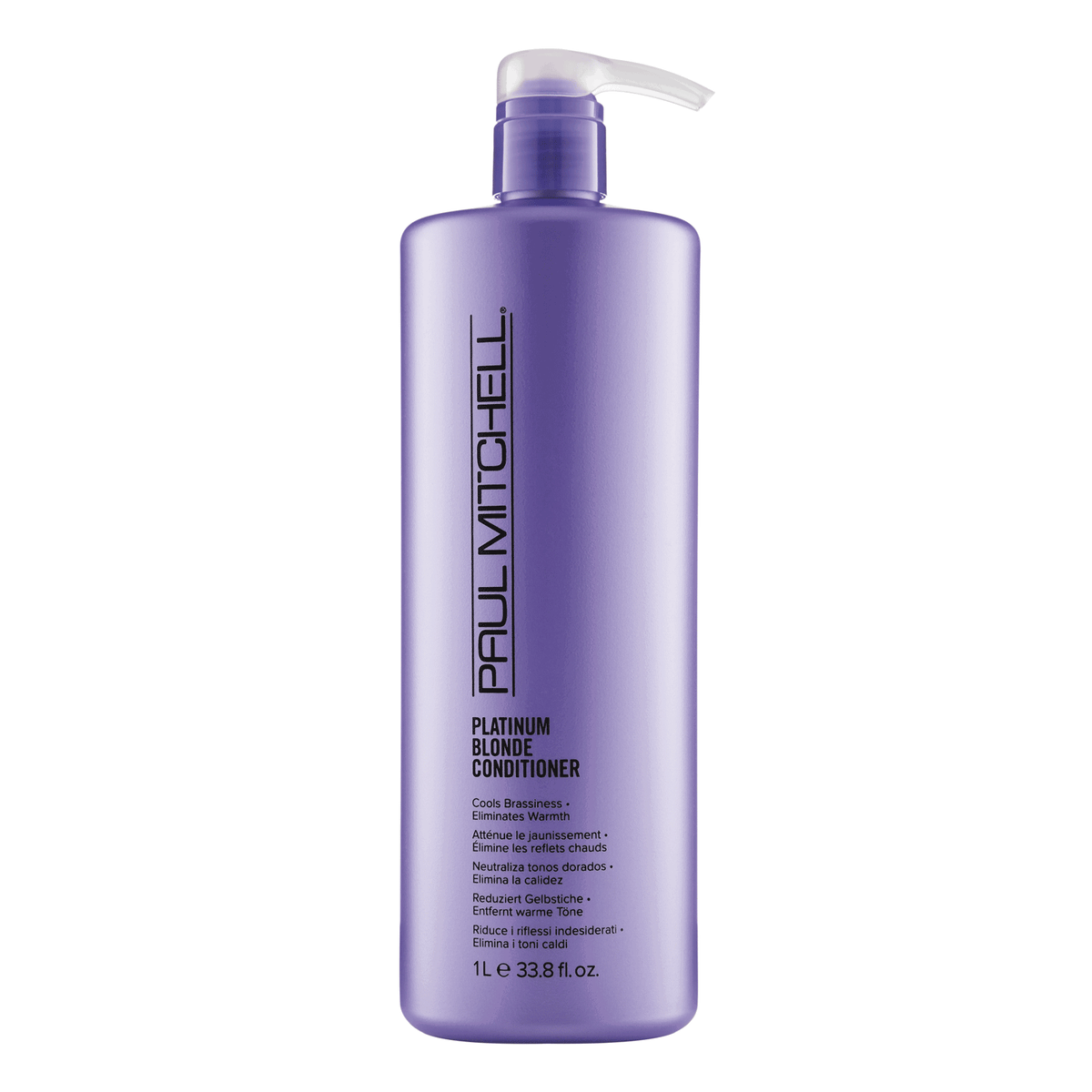Paul Mitchell, Blonde Platinum Blonde, Paraben-Free, Hair Conditioner, Cools Brassiness, 1000 ml
