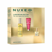 Anti-Aging Glow Routine Set Nuxe: Super Serum [10], Vegan, Anti-Ageing, Day & Night, Serum, For Face & Neck, 30 ml + Merveillance Lift, Glow Firming, Cream, For Face, 15 ml + Huile Prodigieuse Rich Multi-Purpose, Body Oil, For Face, Body & Hair, 10 ml ...