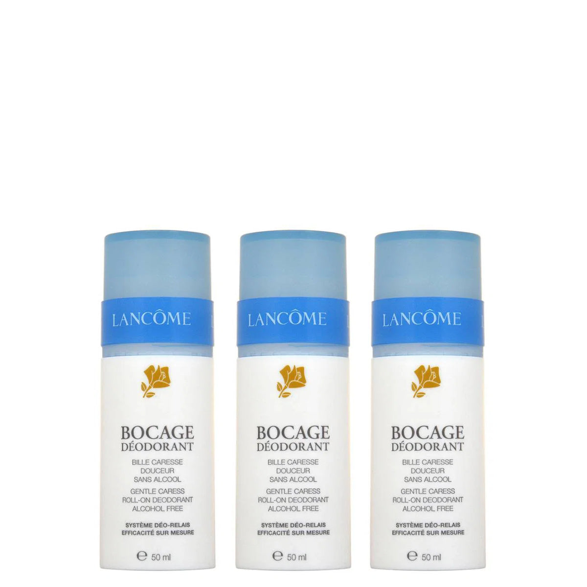 Set Trio, Lancome, Bocage, Softening, Deodorant Spray, For Women, 3 pcs, 50 ml