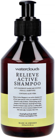 Waterclouds Relieve Anti Dandruff System Active Climbazole Shampoo 250ml